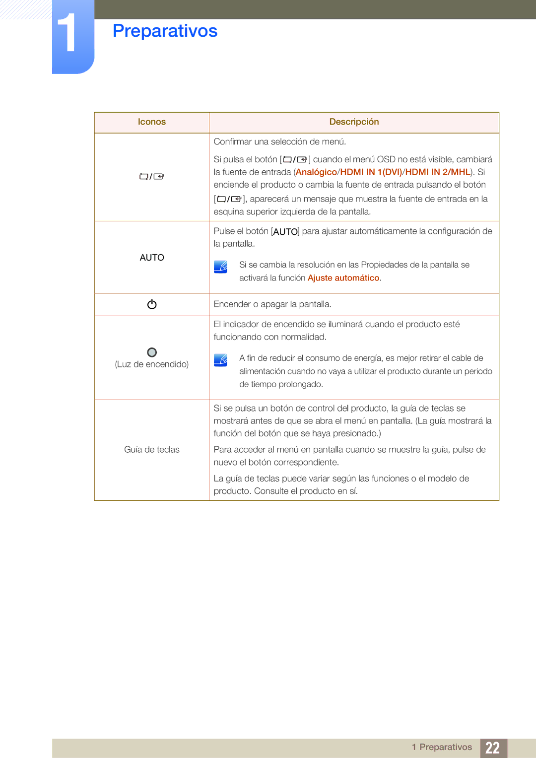 Samsung LS23B550VS/EN, LS27B550VS/EN manual Auto 