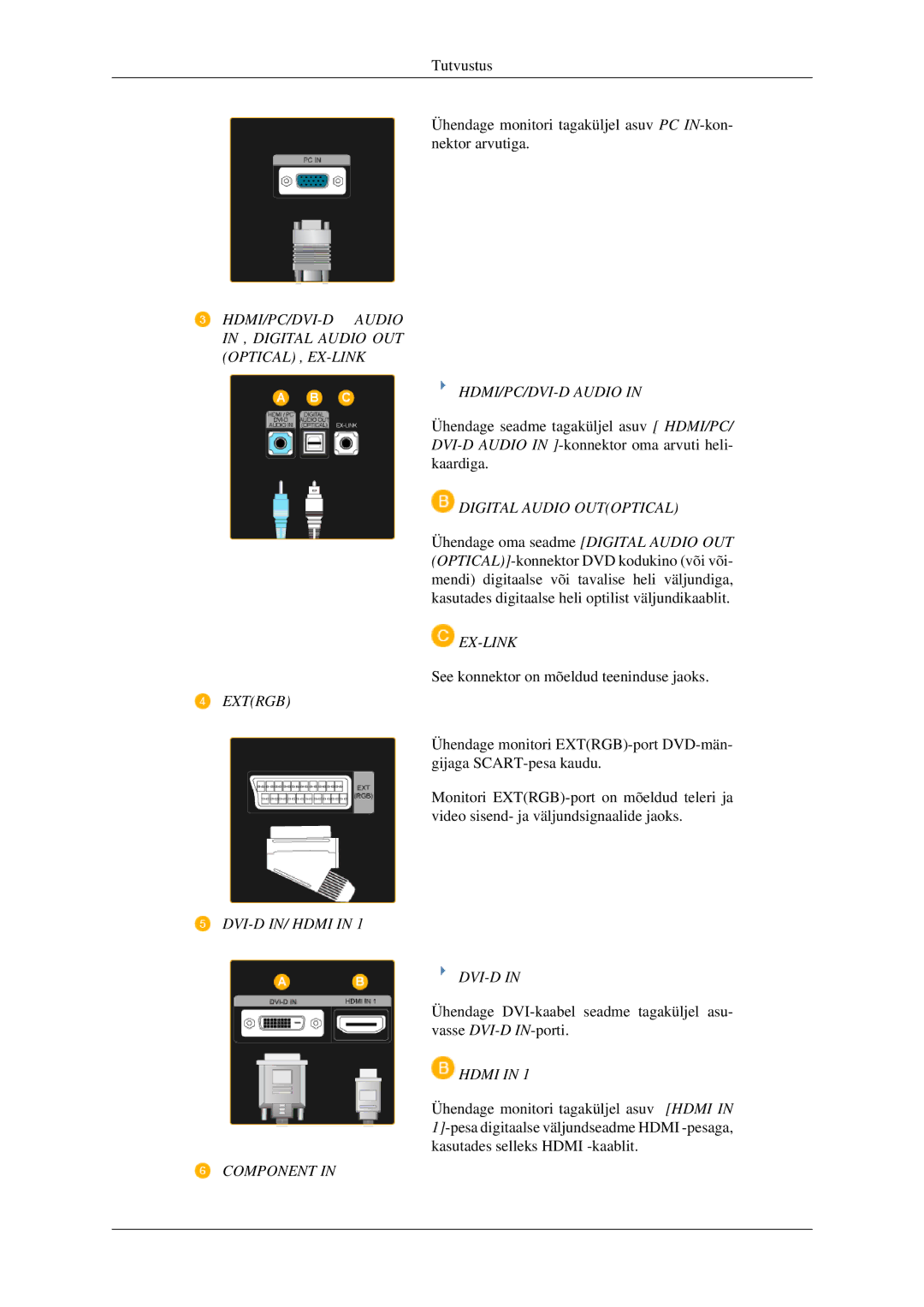 Samsung LS23CFEKF/EN, LS23CFVKF/EN manual Dvi-D 