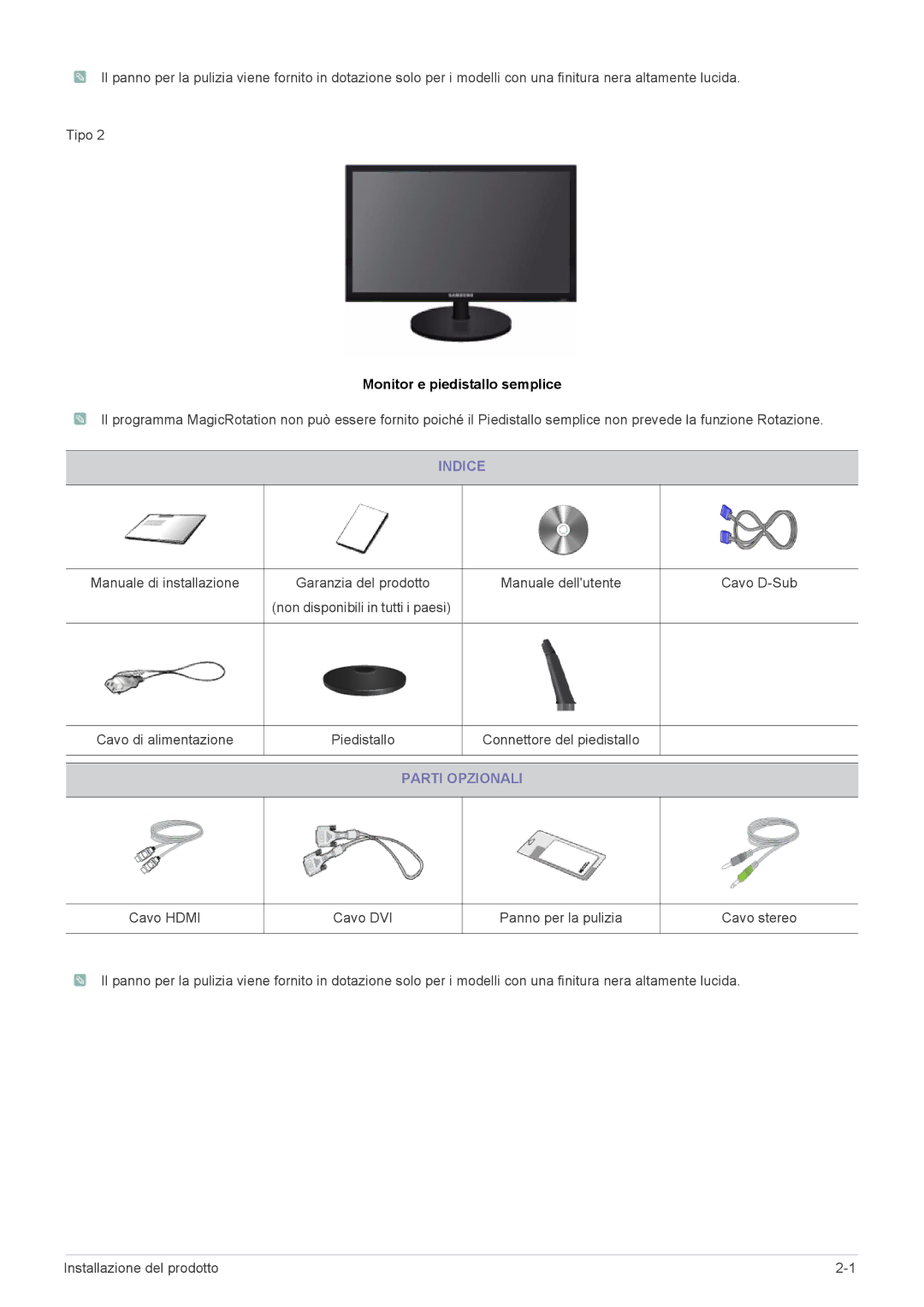 Samsung LS24CBUMBV/EN, LS23CLZSB/EN, LS19CLASSUEN, LS20CLYSB/EN, LS22CBUMBV/EN, LS19CLYSBUEN Monitor e piedistallo semplice 