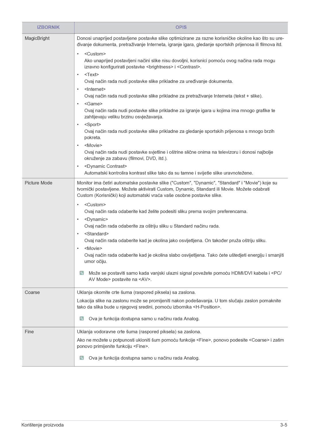 Samsung LS23EFPKFV/EN manual Custom 