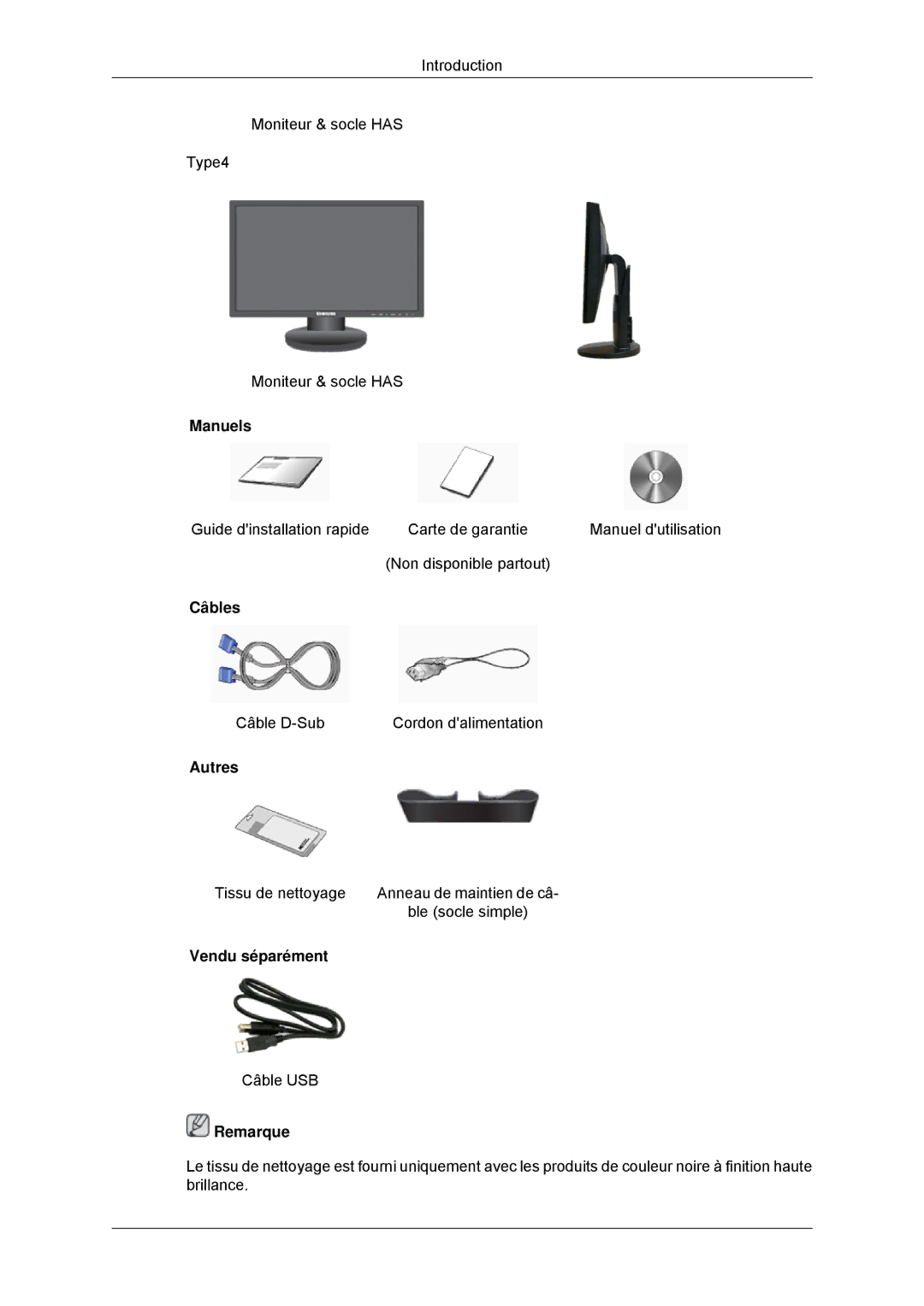 Samsung LS23MYYKBB/EDC, LS23MYYKBBA/EN manual Manuels 