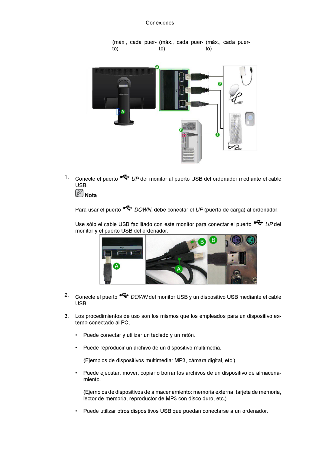 Samsung LS23MYYKBB/EDC, LS23MYYKBBA/EN manual Nota 