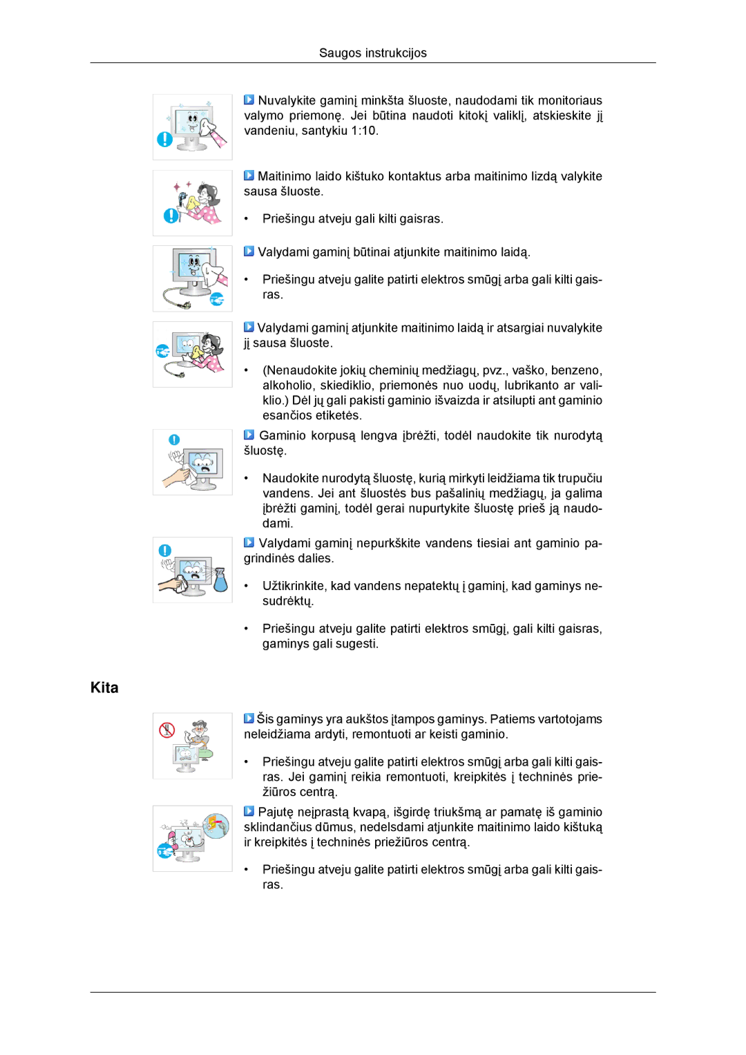 Samsung LS23MYYKBB/EDC manual Kita 