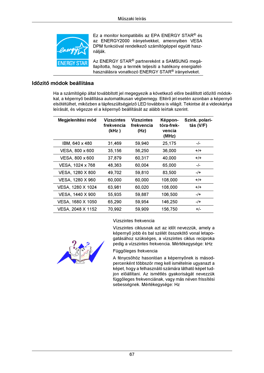 Samsung LS23MYZASC/EDC, LS23MYZABC/EDC, LS23MYZABCA/EN, LS23MYZABCABEN manual Időzítő módok beállítása 