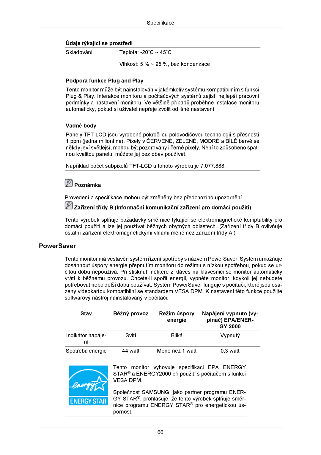 Samsung LS23MYZABCA/EN, LS23MYZABC/EDC manual PowerSaver 