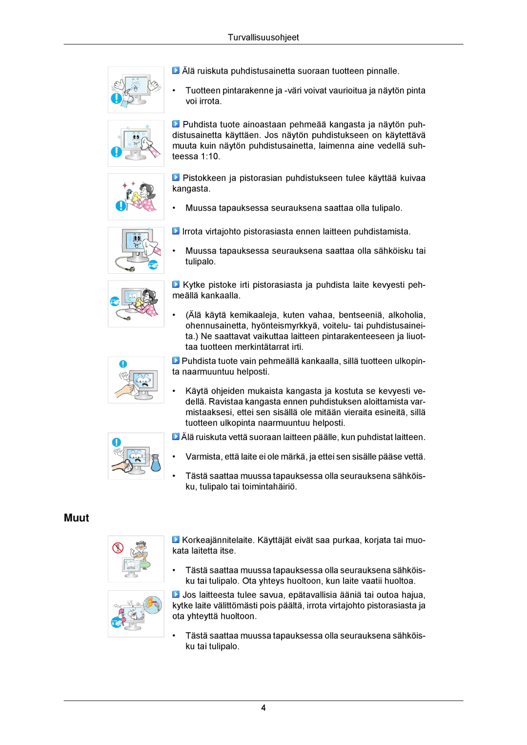 Samsung LS23MYZABCA/EN, LS23MYZABC/EDC manual Muut 