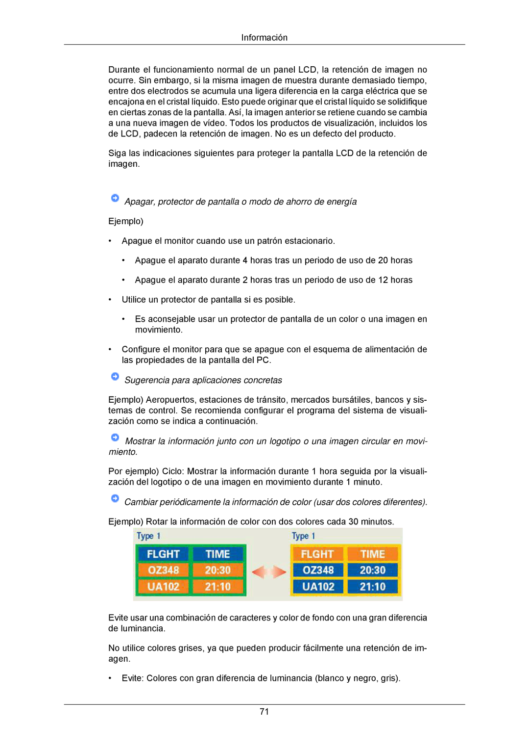 Samsung LS23MYZABC/EDC manual Apagar, protector de pantalla o modo de ahorro de energía 