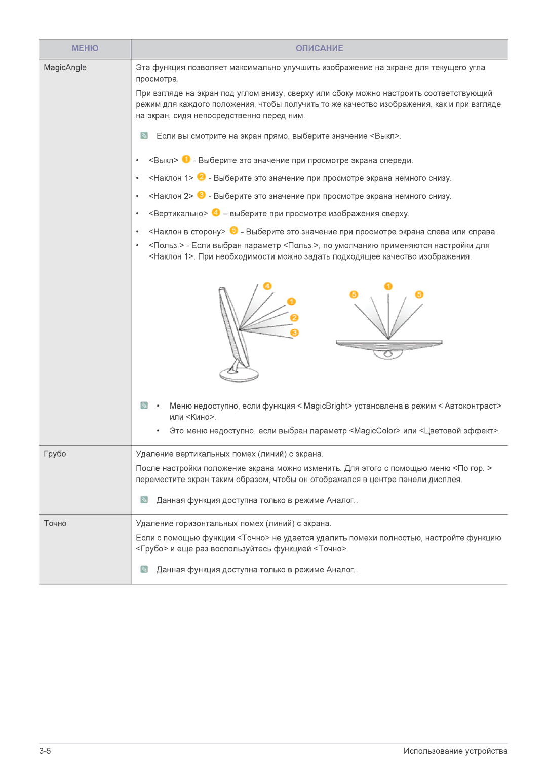 Samsung LS23WHUKFV/EN, LS23WHEKFV/EN manual На экран, сидя непосредственно перед ним 