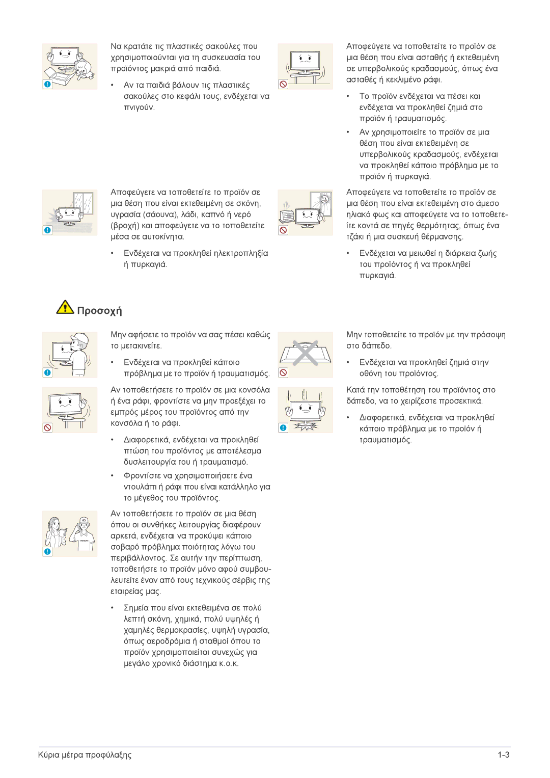 Samsung LS23WHEKFV/EN, LS23WHUKFV/EN manual Αρκετά, ενδέχεται να προκύψει κάποιο 