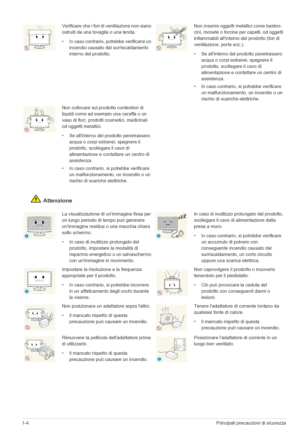 Samsung LS24A300BZ/EN manual Rimuovere la pellicola delladattatore prima di utilizzarlo 