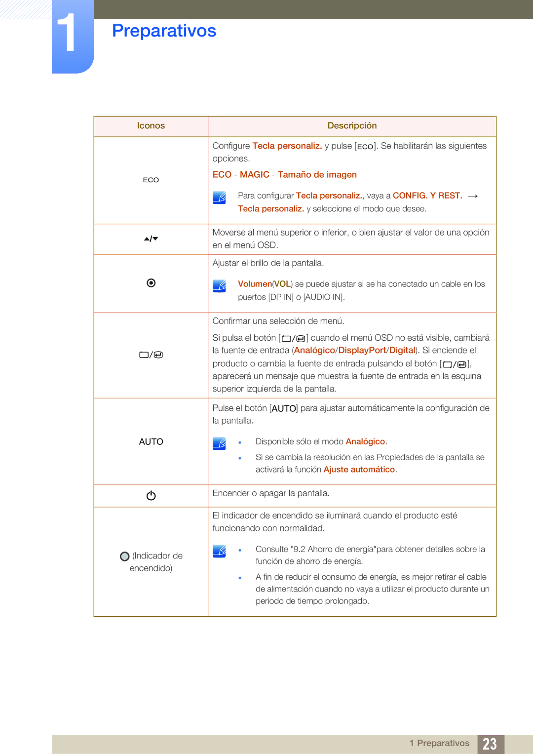 Samsung LS24A650SS/EN manual Auto 