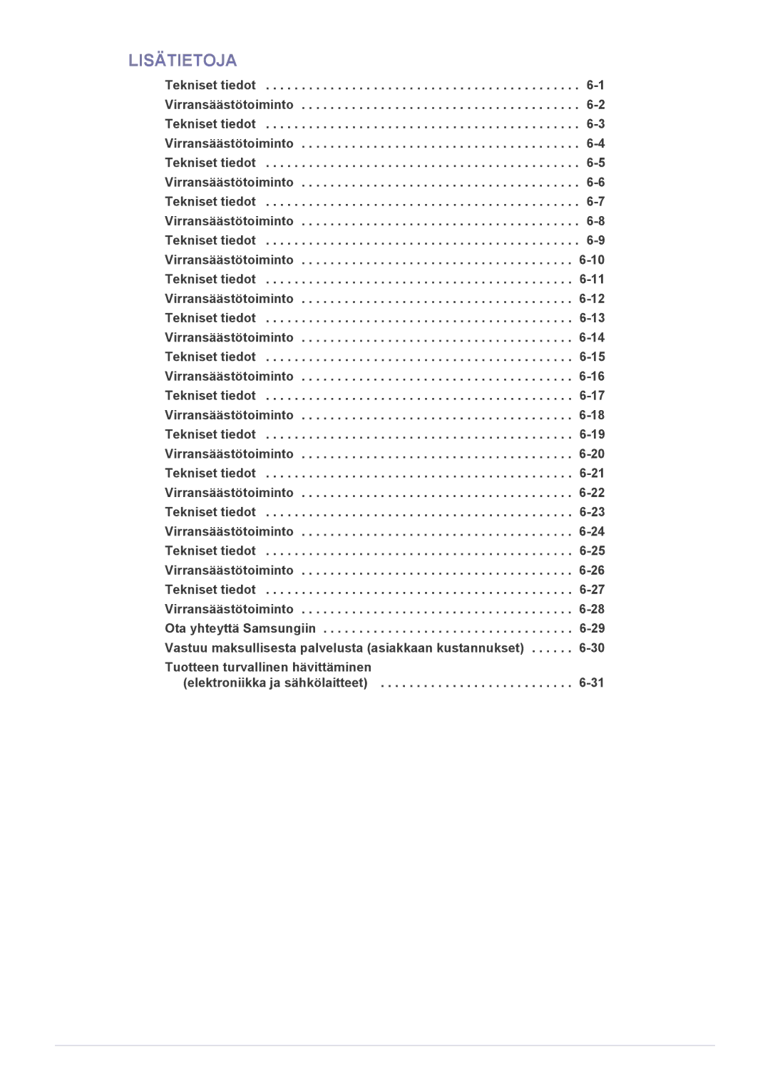 Samsung LS23B350HS/EN, LS24B350HS/EN, LS19B350NS/EN, LS24B350HSY/EN, LS27B350HS/EN, LS22B350HS/EN manual Lisätietoja 