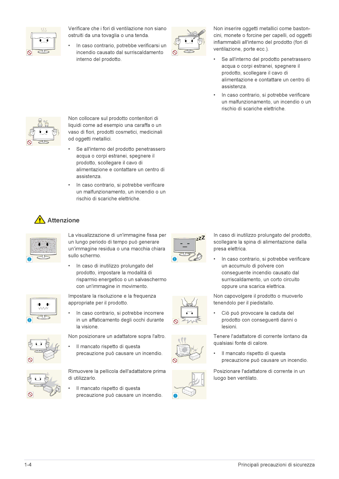 Samsung LS24B350HSY/EN, LS24B350HS/EN, LS27B350HS/EN manual Rimuovere la pellicola delladattatore prima di utilizzarlo 