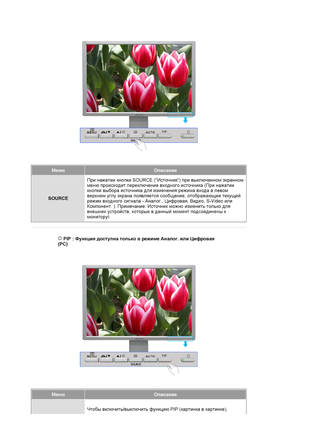 Samsung LS24BRBBS/EDC manual Source 