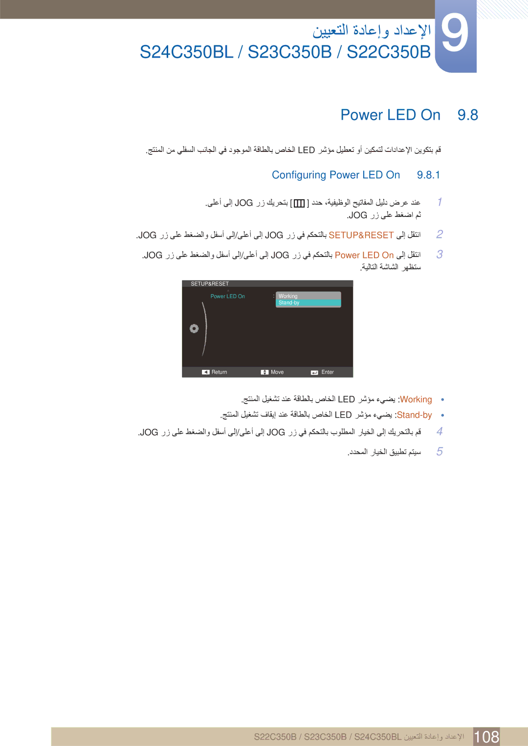 Samsung LS23C350HS/ZR, LS24C350HL/ZN, LS22C350HS/ZR, LS24C350BL/CH, LS22D300NY/UE manual  Working 