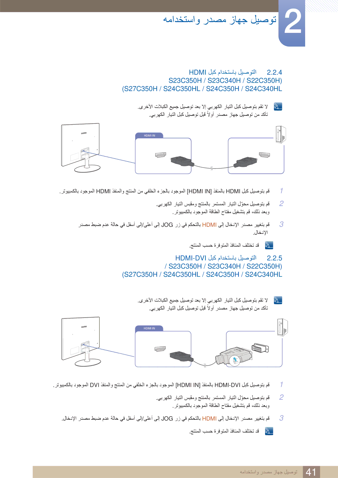 Samsung LS22C350HS/ZR, LS24C350HL/ZN, LS24C350BL/CH, LS23C350HS/ZR, LS22D300NY/UE manual Hdmi 