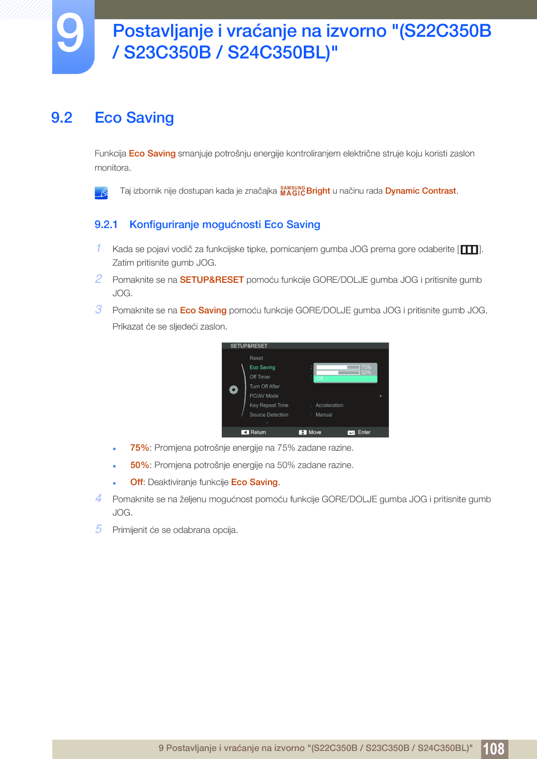 Samsung LS24C350HS/EN, LS23C350HS/EN, LS27C350HS/EN, LS22D300NY/EN manual Return Move Enter 