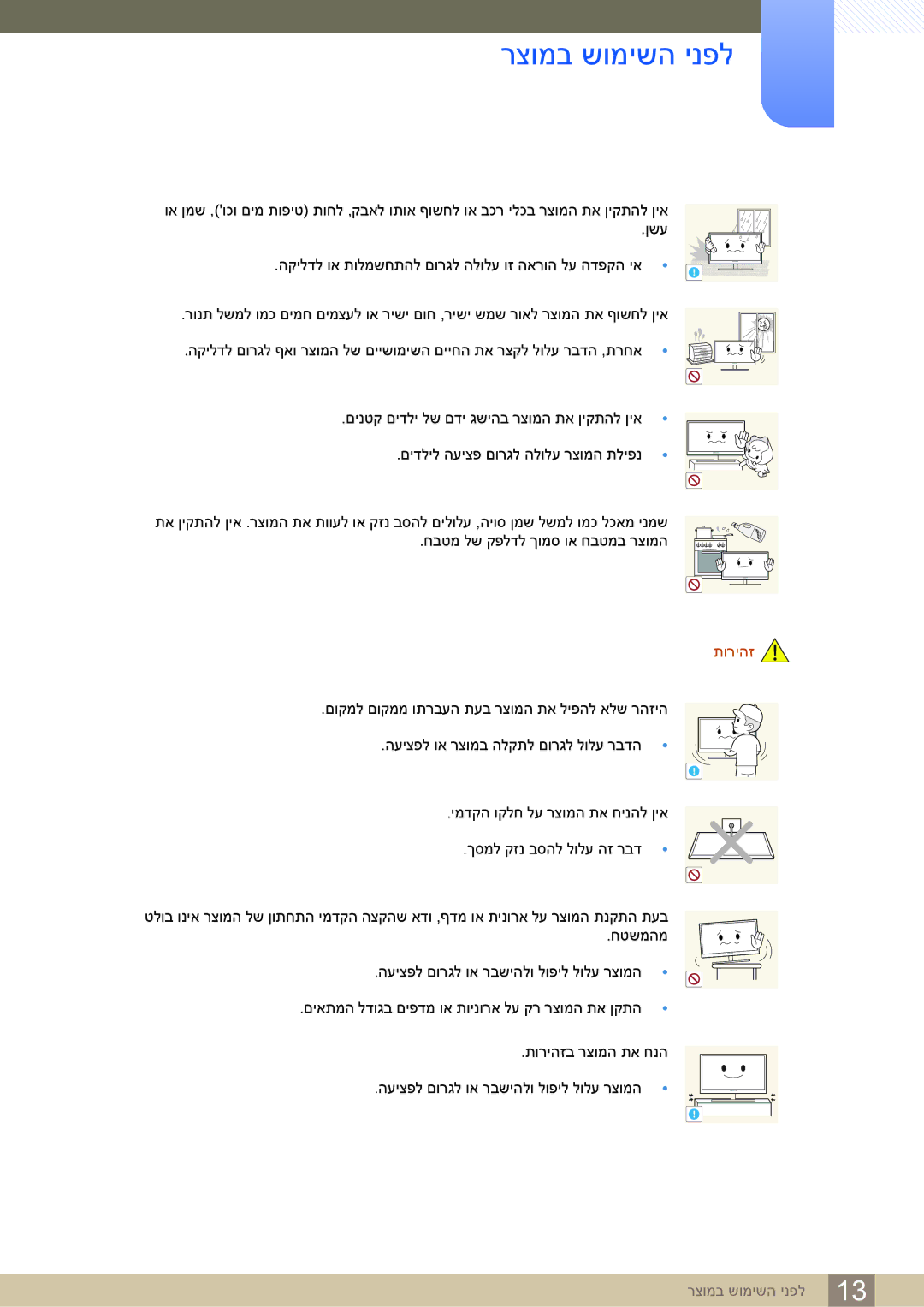 Samsung LS24C65KBWV/CH, LS24C65KBWV/EN manual רצומב שומישה ינפל 