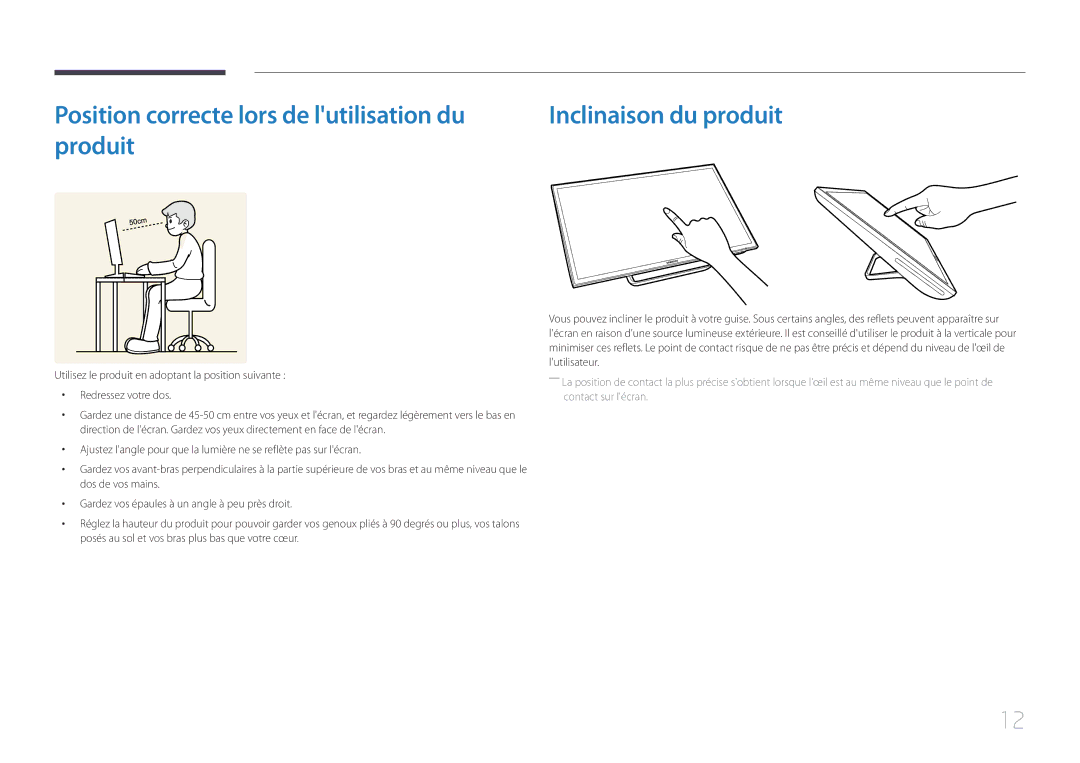 Samsung LS24C770TS/EN manual Produit 