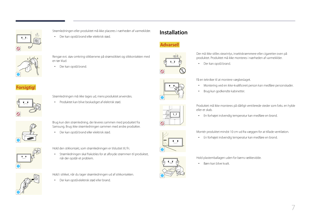 Samsung LS24C770TS/EN manual Installation 