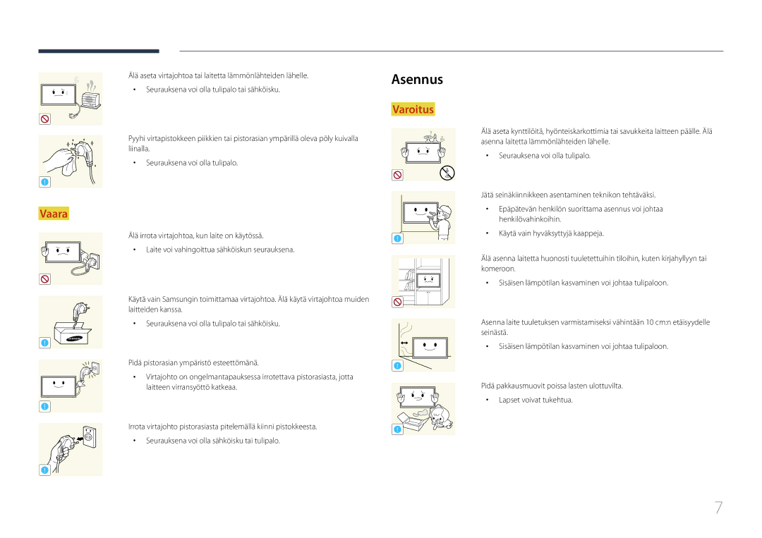 Samsung LS24C770TS/EN manual Asennus 