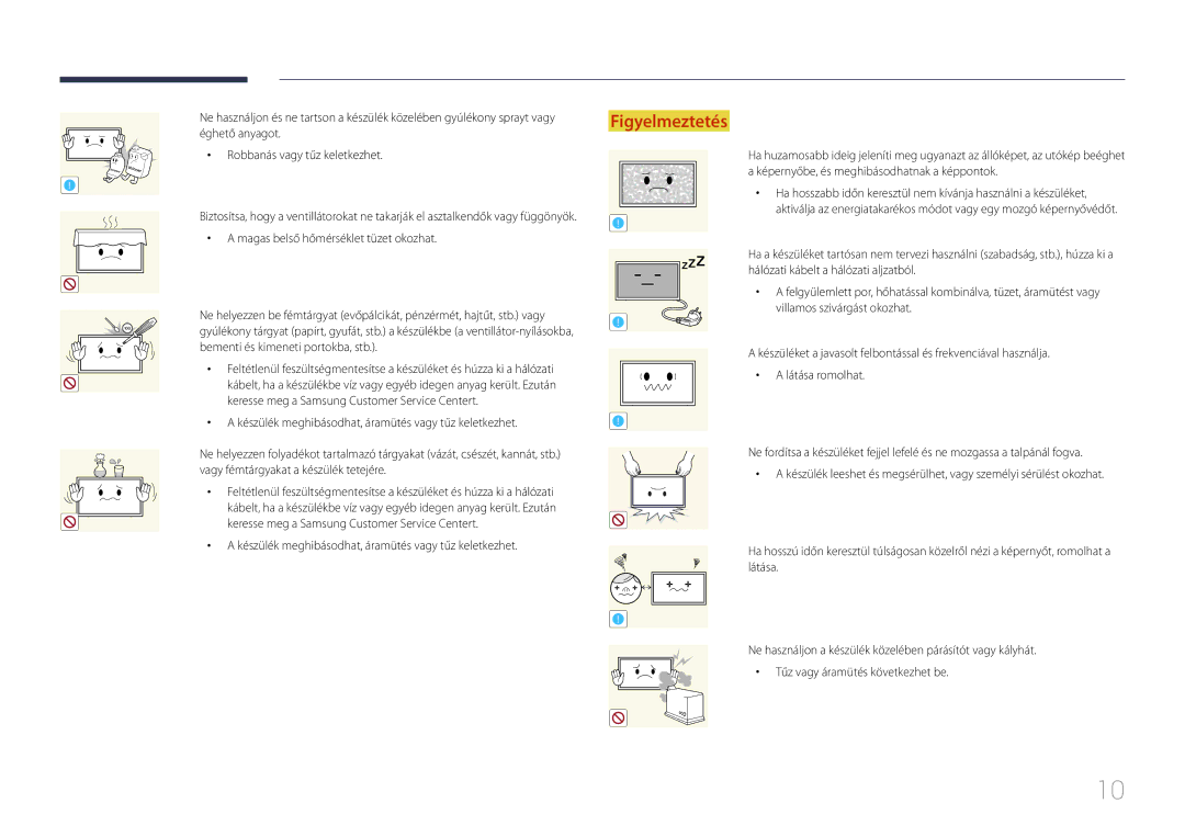 Samsung LS24C770TS/EN manual Bementi és kimeneti portokba, stb 