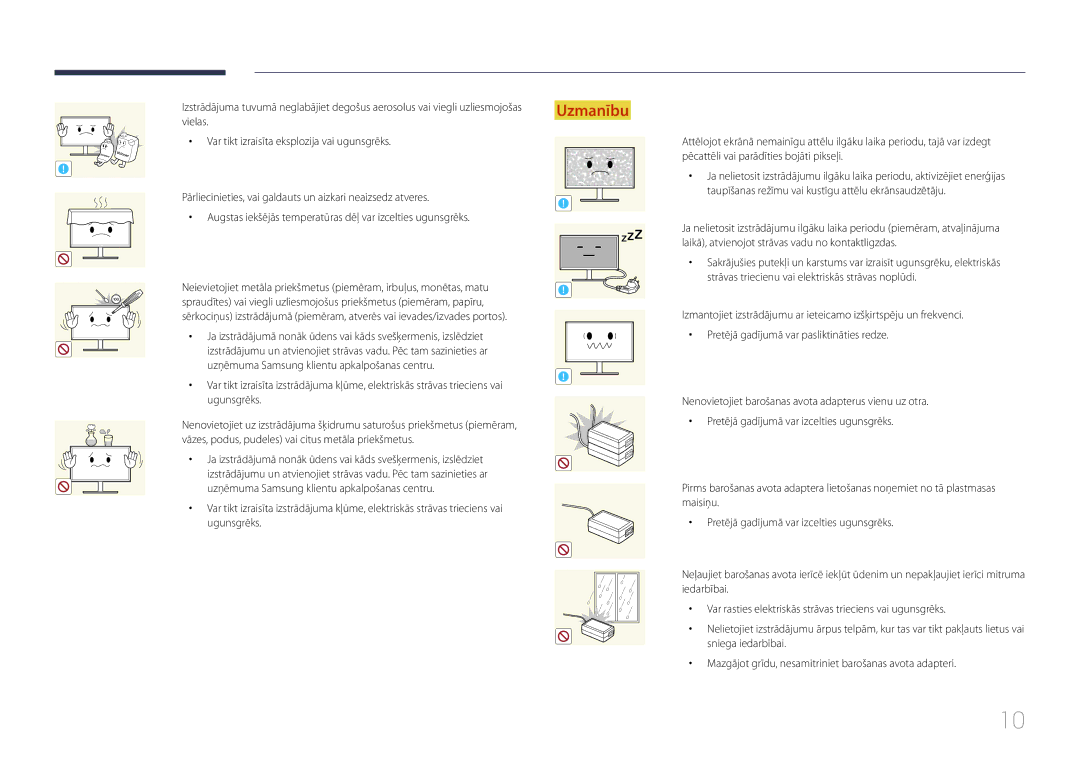 Samsung LS24E500CS/EN, LS27E500CSZ/EN manual 100 