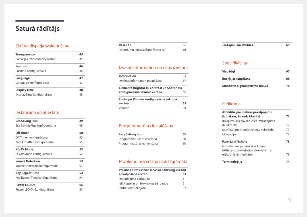 Samsung LS27E500CSZ/EN, LS24E500CS/EN manual Programmatūras instalēšana 