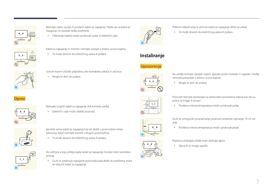 Samsung LS24E500CS/EN manual Instaliranje 