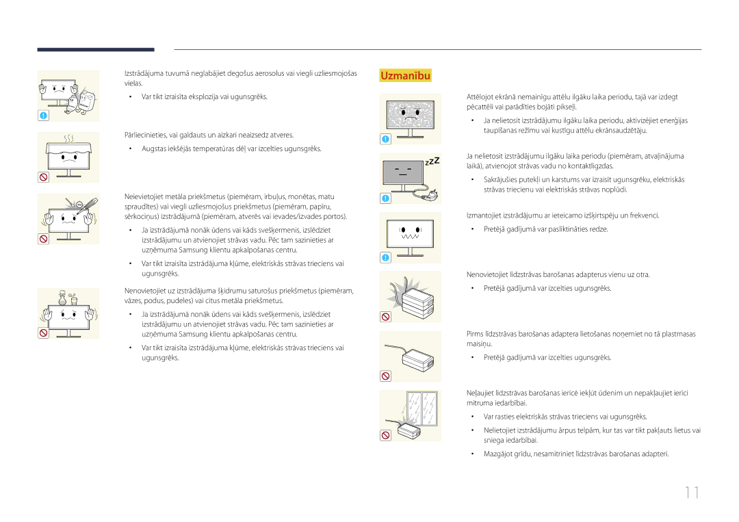 Samsung LS24E510CS/EN manual 100 