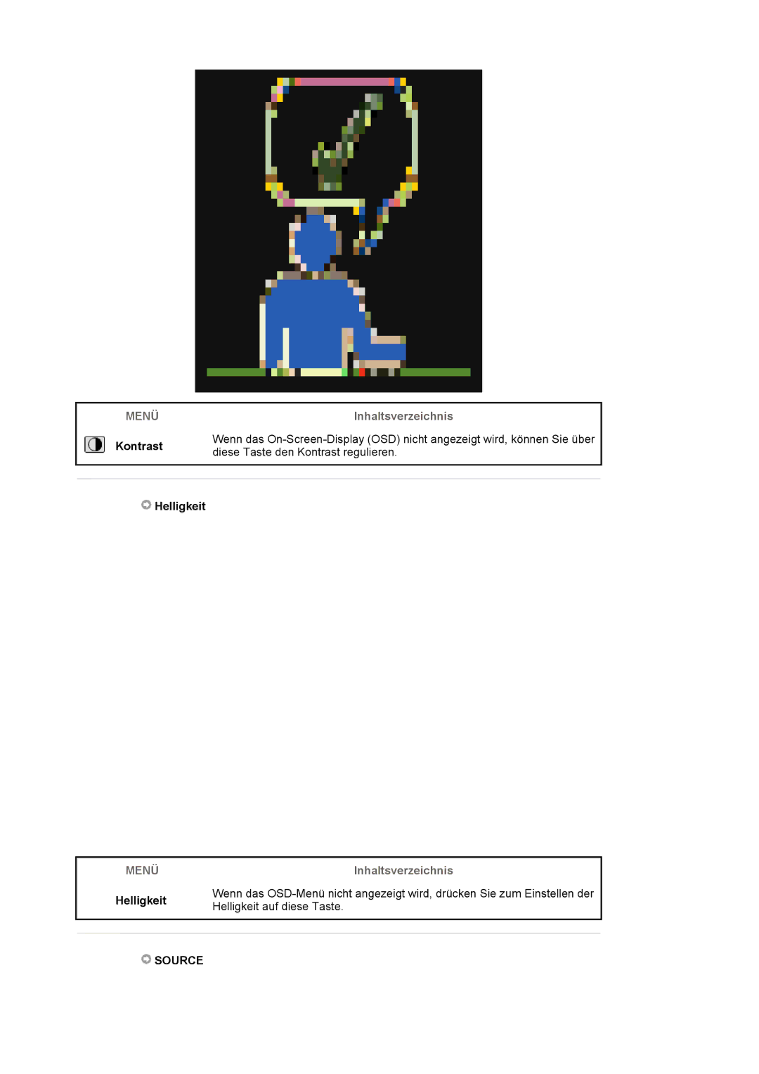 Samsung LS24EDBLB/EDC manual Helligkeit 