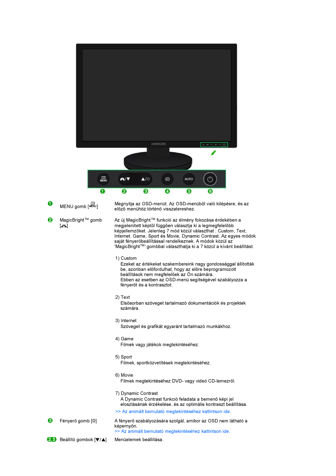 Samsung LS24HUBCBA/EDC, LS24HUBCBL/EDC manual Az animált bemutató megtekintéséhez kattintson ide 