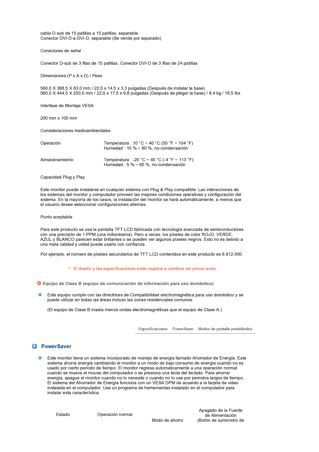 Samsung LS24HUBCBS/EDC, LS24HUBCBQ/EDC manual PowerSaver 