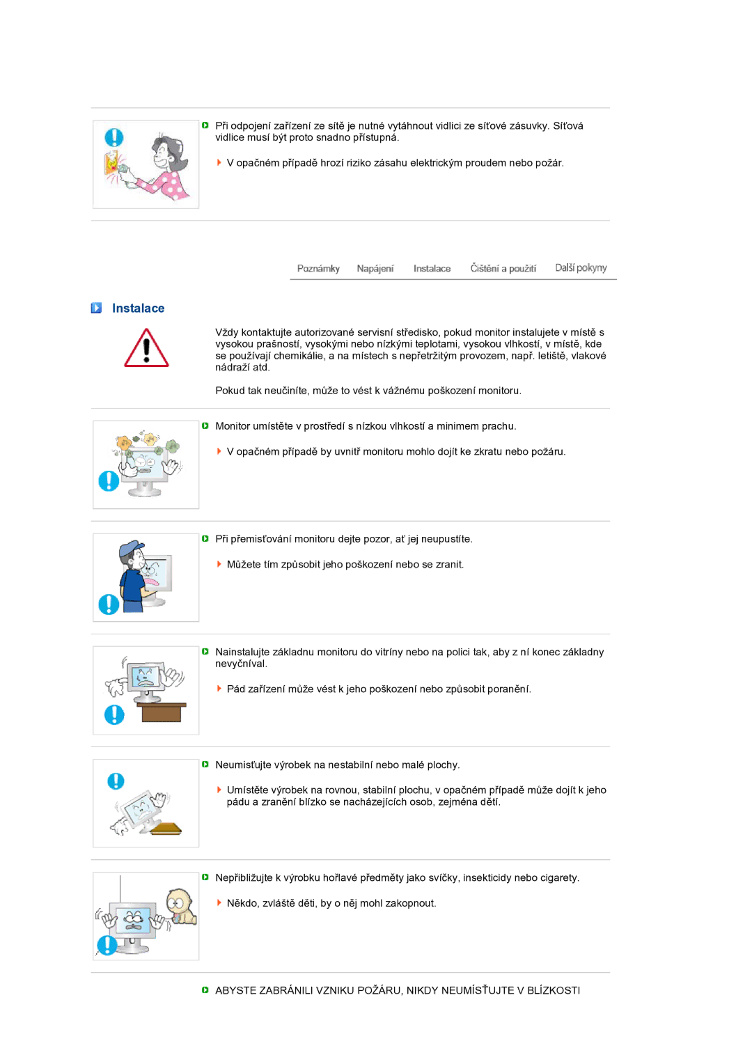 Samsung LS24HUBCBS/EDC, LS24HUBCBQ/EDC manual Instalace 