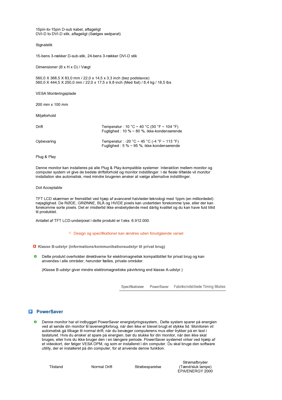 Samsung LS24HUBCBS/EDC, LS24HUBCBQ/EDC manual PowerSaver, Epa/Energy 