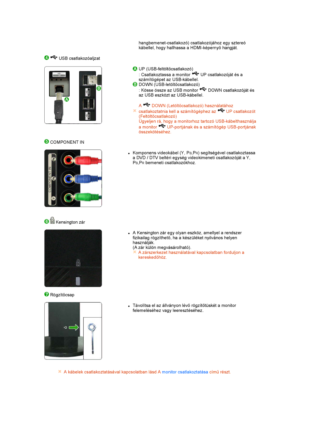 Samsung LS24HUCEBQSEDC, LS24HUCEBQ/EDC manual Component 