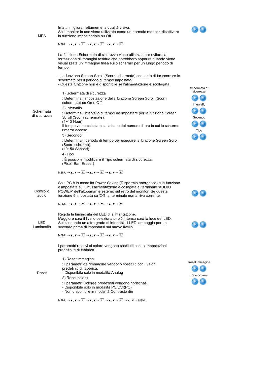 Samsung LS24HUCEBQ/EDC manual Mpa, Led 