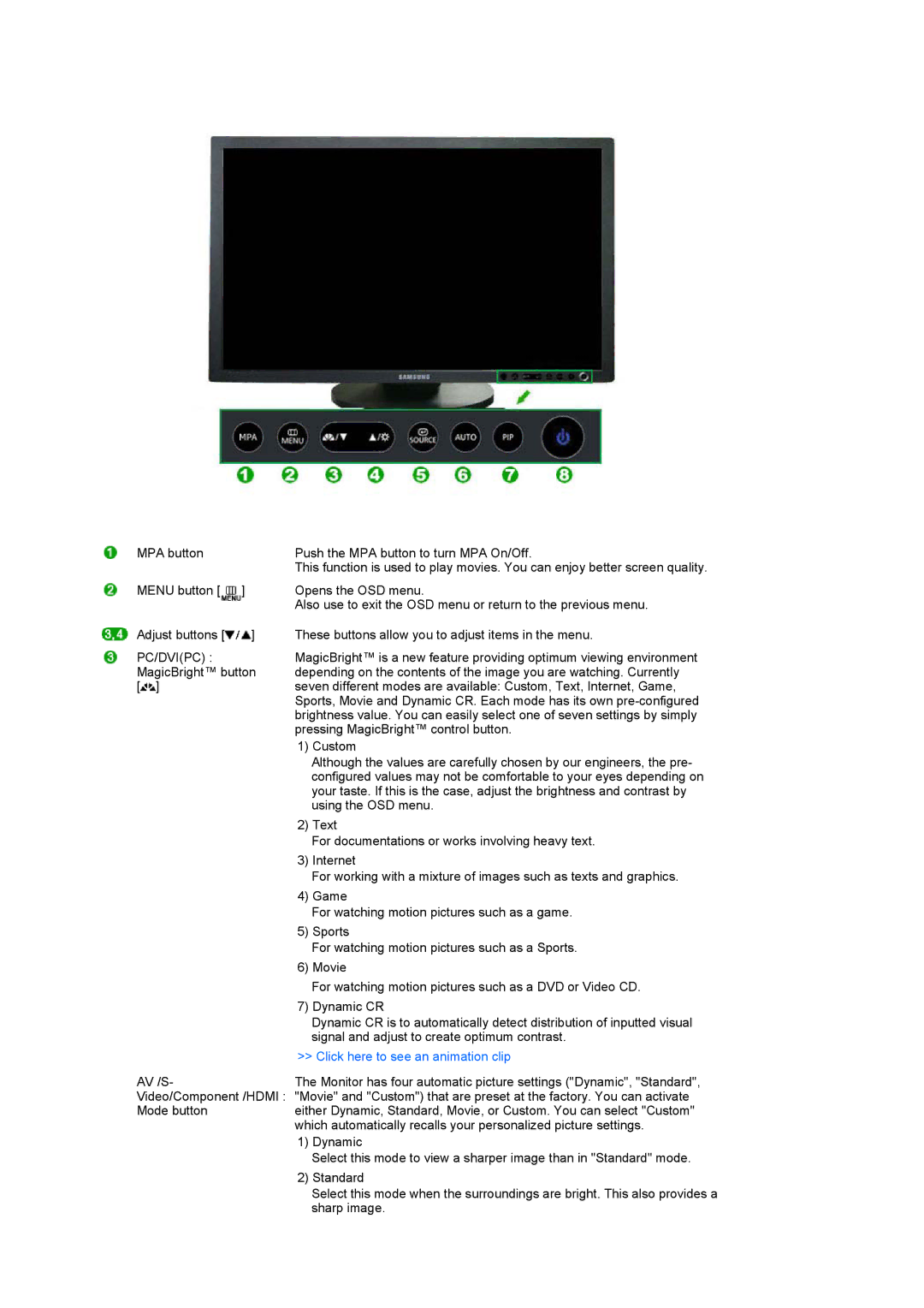 Samsung LS24HUCEBS/EDC, LS24HUCESQ/EDC, LS24HUCEBQ/EDC, LS24HUCEB7/CI, LS24HUCEBQSEDC manual Pc/Dvipc 