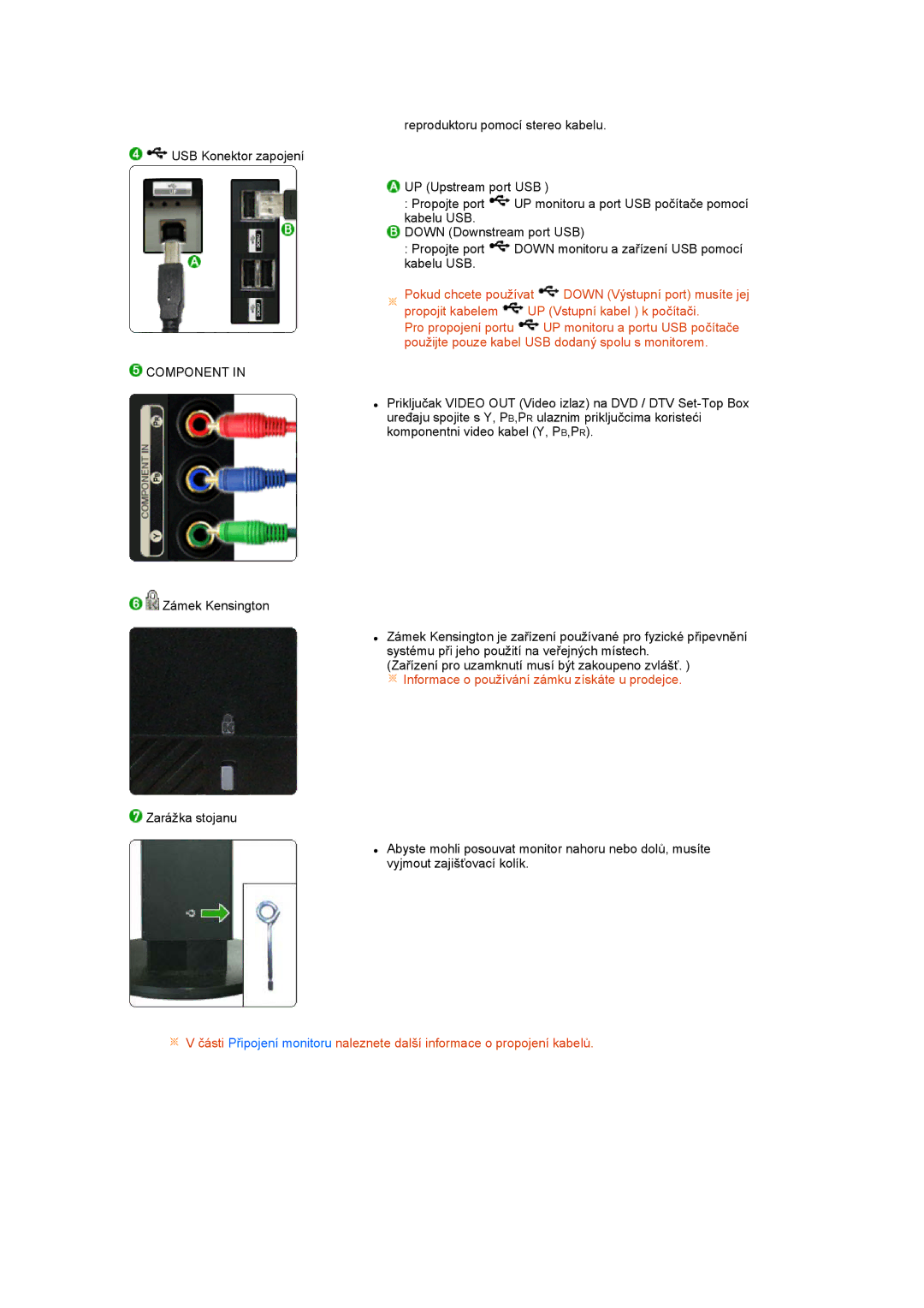 Samsung LS24HUCEBQ/EDC, LS24HUCESQ/EDC manual Component 