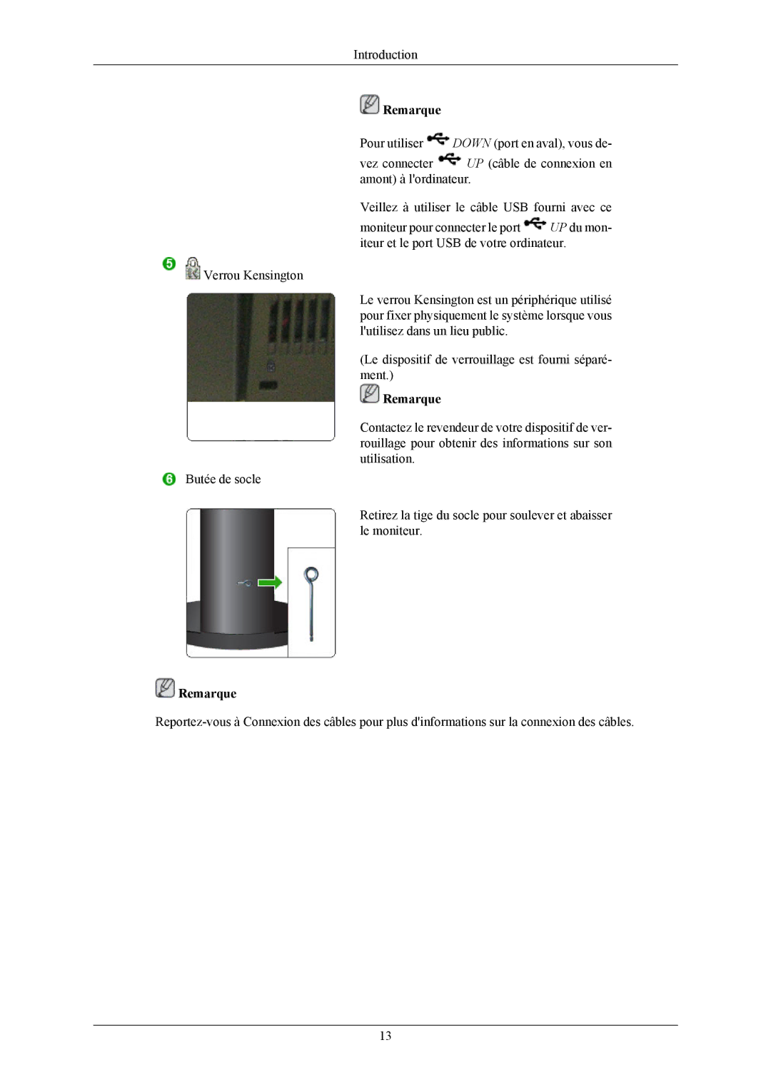 Samsung LS26KIERFV/EDC, LS24KIEEFV/EDC, LS24KIERBQ/EDC, LS26KIERBQ/EDC, LS26KIEEFV/EDC, LS24KIERFV/EDC manual Remarque 