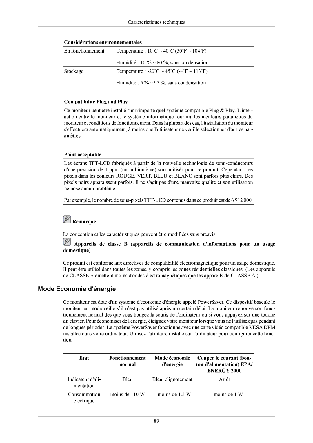 Samsung LS24KIEEFV/EDC, LS24KIERBQ/EDC, LS26KIERFV/EDC, LS26KIERBQ/EDC, LS26KIEEFV/EDC, LS24KIERFV/EDC manual Energy 