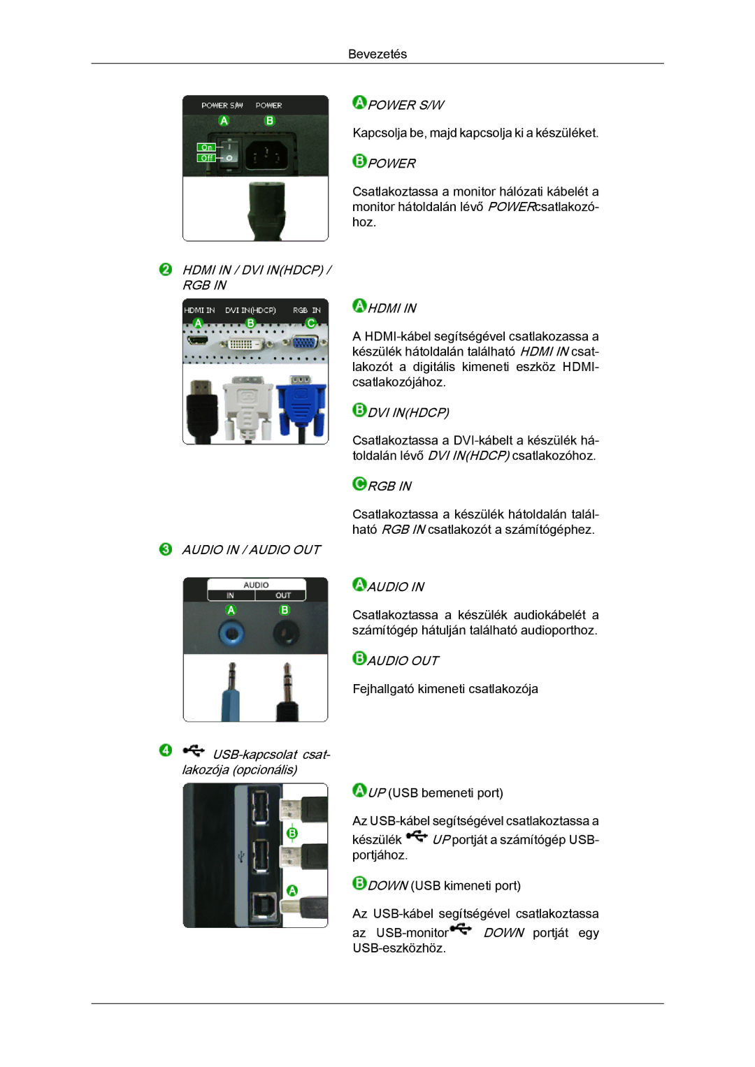 Samsung LS24KIQRBQ/EN, LS24KIQRFV/EDC, LS24KIVKBQ/EDC manual Power S/W 