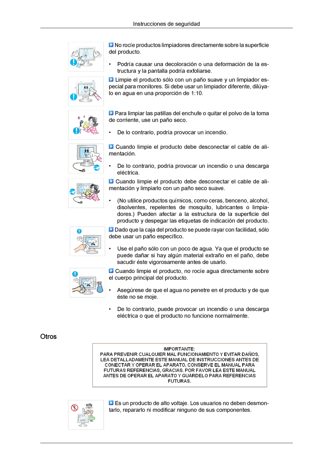 Samsung LS24KIVKBQ/EDC, LS24KIQRFV/EDC manual Otros 