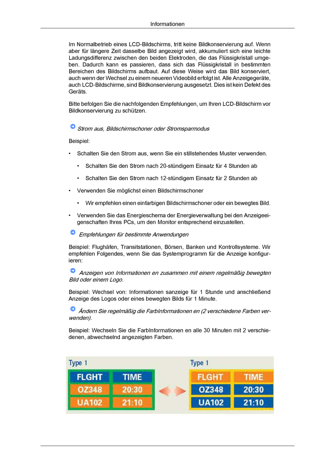 Samsung LS24KIZKFV/EN, LS24KILKBQ/EN manual Strom aus, Bildschirmschoner oder Stromsparmodus 