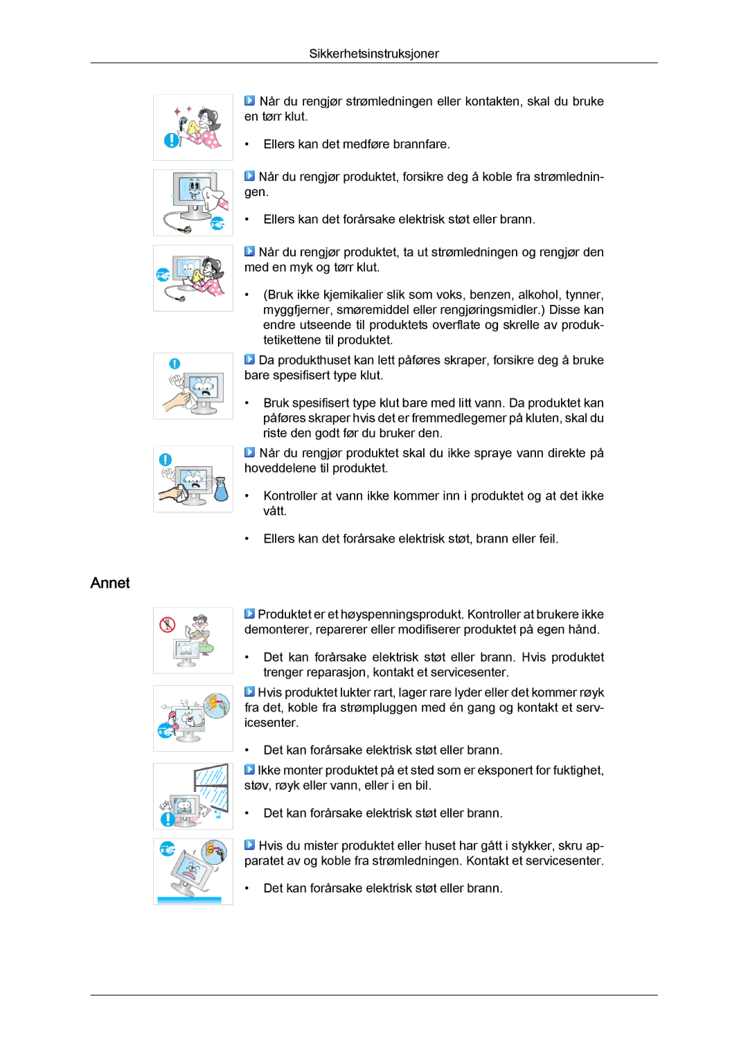 Samsung LS24KILKBQ/EN, LS24KIZKFV/EN manual Annet 