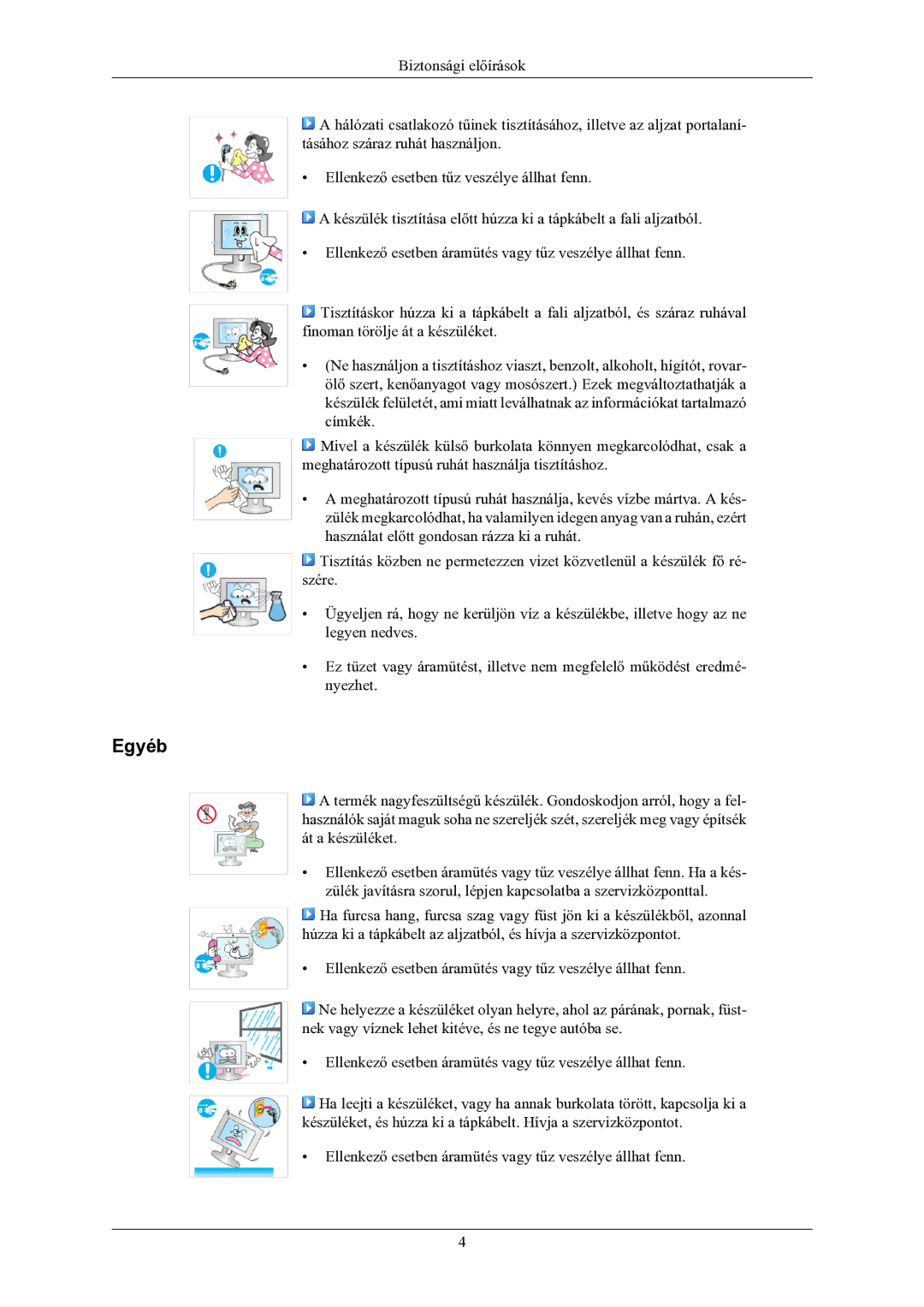 Samsung LS22LIUJFV/EN, LS24LIUJFV/EN, LS24LIUJFVSEN, LS22LIUJFVSEN manual Egyéb 