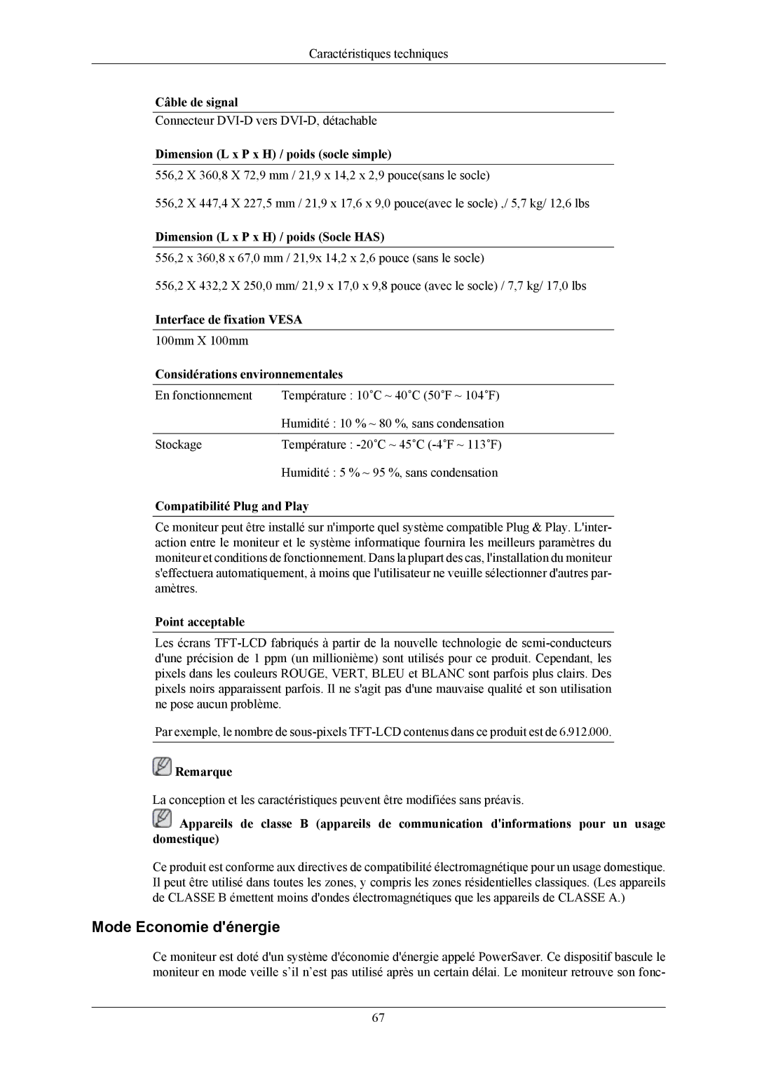 Samsung LS24MYKABCA/EN, LS24MYKABC/EDC manual 100mm X 100mm 