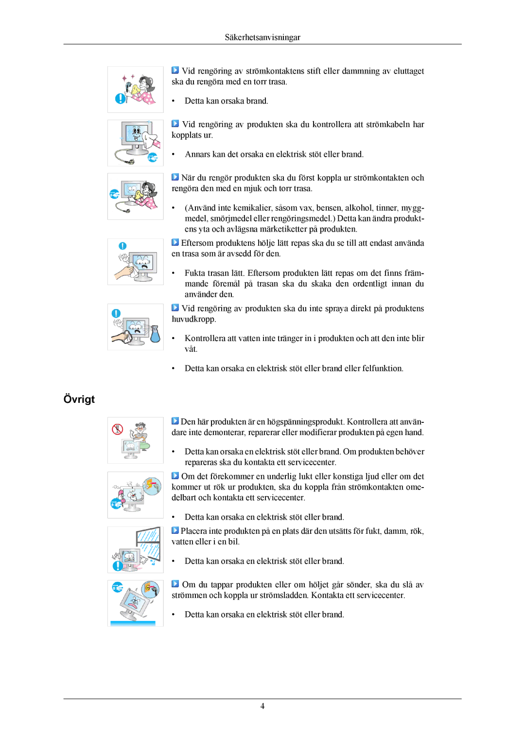 Samsung LS24MYKABC/EDC, LS24MYKABCA/EN manual Övrigt 