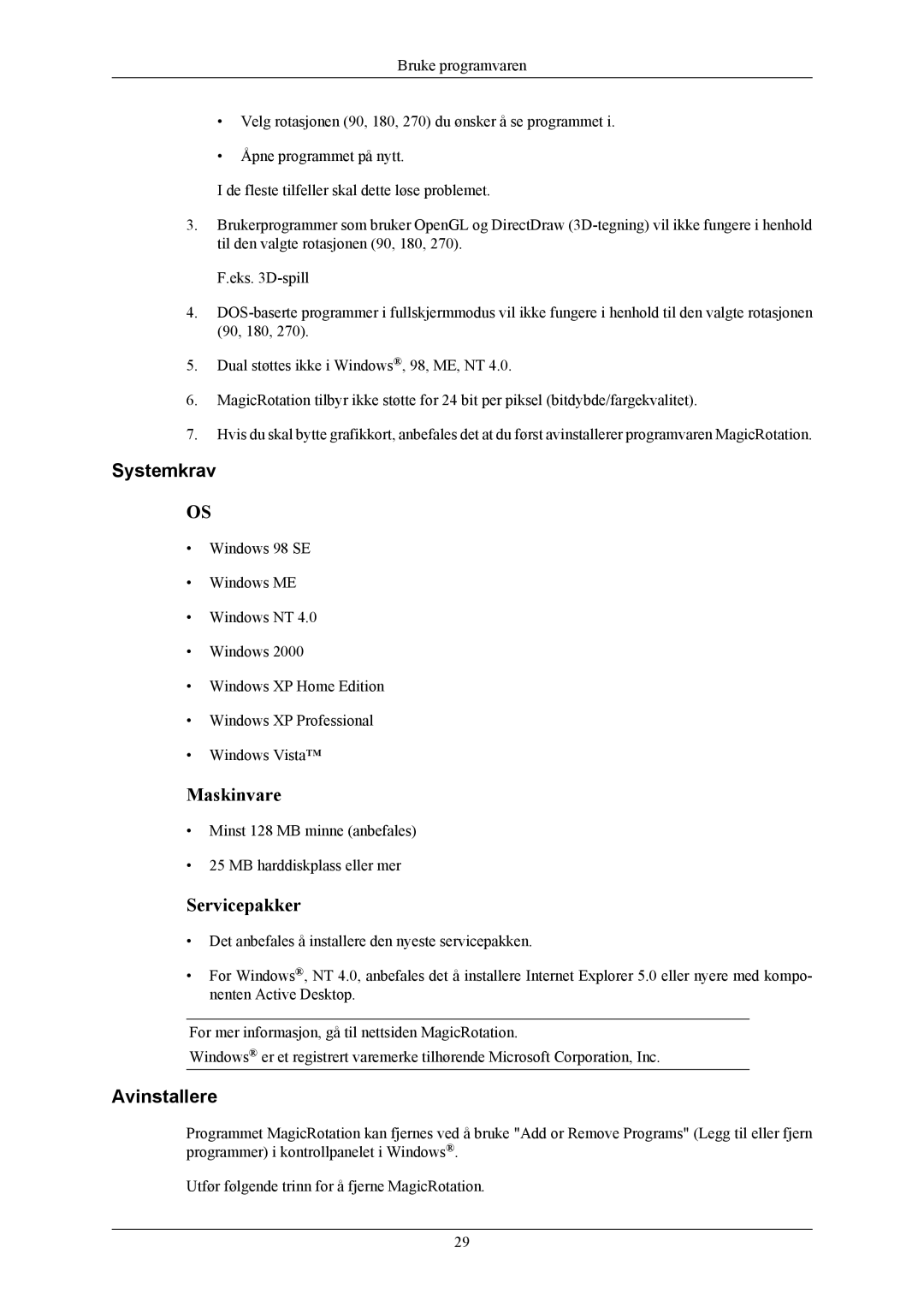 Samsung LS24MYKABCA/EN, LS24MYKABC/EDC manual Servicepakker 