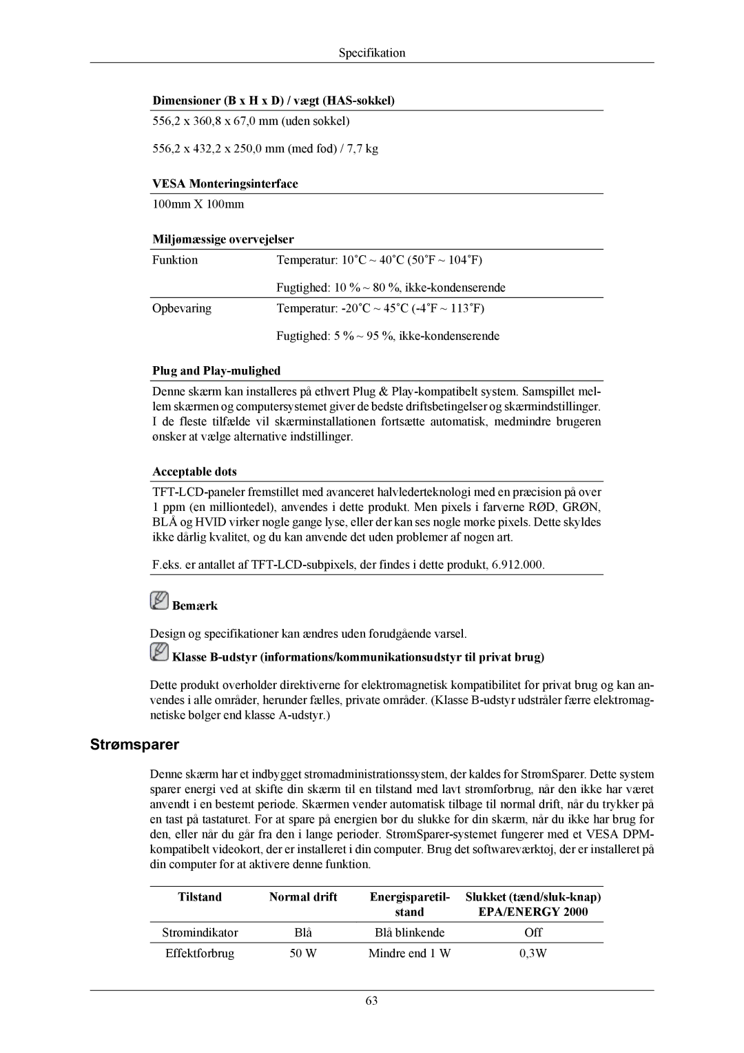 Samsung LS24MYKABCA/EN, LS24MYKABC/EDC manual 100mm X 100mm 